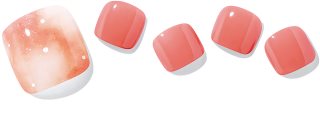 ohora Semi Cured Gel Pedicure Strips P Arman folii autocolante pentru unghii pentru picioare culoare PD-062 1 buc