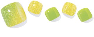 ohora Semi Cured Gel Pedicure Strips P Limeade folii autocolante pentru unghii pentru picioare culoare PD-182 1 buc