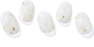 ohora Semi Cured Gel Nail Strips N Silky Marble nail stickers shade ND-015-G 1 pc