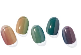 ohora Semi Cured Gel Nail Strips N Autumn Ombre nálepky na nehty odstín ND-017-G 1 ks