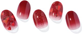 ohora Semi Cured Gel Nail Strips N Love Affair nail stickers shade NP-005-G 1 pc