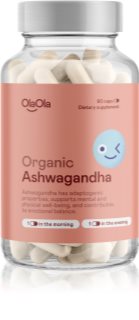 OlaOla Organic Ashwagandha kapsle pro duševní pohodu 90 cps