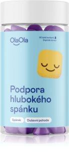 OlaOla Podpora hlubokého spánku žvýkací měkké tobolky pro podporu spánku a regenerace 60 ks