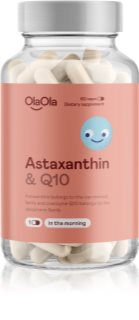 OlaOla Astaxanthin & Q10 kapsle pro podporu ochrany buněk před oxidativním stresem 60 cps