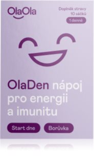 OlaOla Nápoj pro energii a imunitu prášek pro podporu imunitního systému
