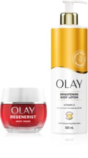 Olay Regenerist & Vitamin C conjunto para rosto e corpo
