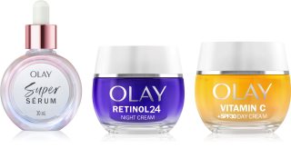 Olay Super Serum & Retinol 24 & Vitamin C set za prekrasno lice