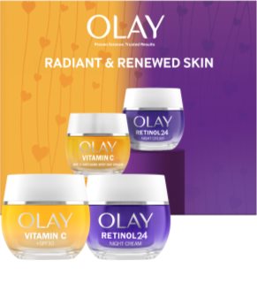 Olay Gift Set Retinol 24 & Vitamin C confezione regalo per una pelle luminosa e liscia