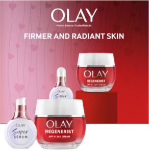 Olay Gift Set Super Serum & Regenerist darilni set za učvrstitev in lifting obraza