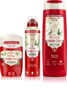 Old Spice Gentle Man's Aloe & Rain set for the body
