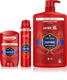 Old Spice Captain conjunto para corpo