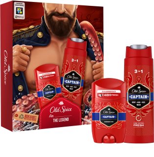 Old Spice Captain Dark Captain подарунковий набір для чоловіків