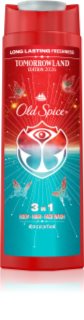 Old Spice Tomorrowland gel de ducha para hombre para cara, cuerpo y cabello