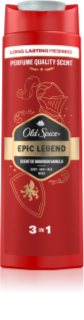 Old Spice Epic Legend gel de ducha para rostro, cuerpo y cabello para hombre 400 ml