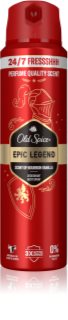 Old Spice Epic Legend desodorizante em spray para homens