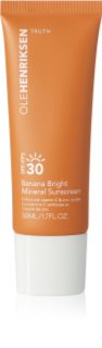 OLEHENRIKSEN Truth Banana Bright Mineral Sunscreen SPF 30 napozókrém arcra C vitamin SPF 30 50 ml