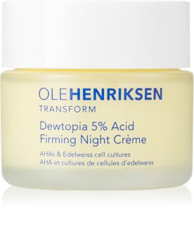 OLEHENRIKSEN Transform Dewtopia 5% Acid Firming Night Crème zpevňující noční krém s AHA kyselinami 50 ml