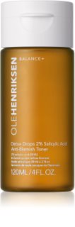 OLEHENRIKSEN Balance+ Detox Drops 2% Salicylic Acid Toner pleťové tonikum s kyselinou salicylovou 120 ml