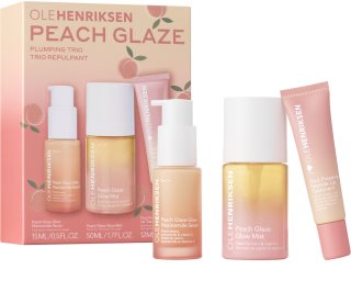 OLEHENRIKSEN Peach Glaze Plumping Trio sada na starostlivosť o pleť