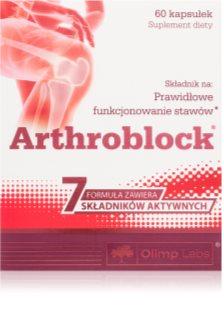 Olimp Arthroblock kapsułki do wspomagania prawidłowej kondycji stawów 60 caps.