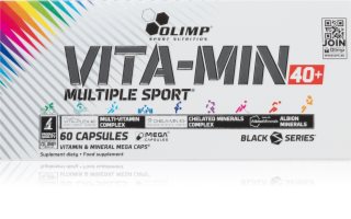 Olimp Vita-Min Multiple Sport 40+ Mega Caps kompleks minerałów i witamin 40+ 60 caps.