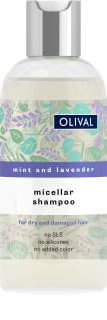Olival Micellar Mint and Lavender champô micelar para cabelo seco a danificado 250 ml