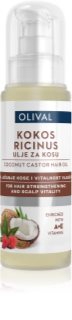 Olival Coconut Castor ricinusovo olje za krepitev las 60 ml