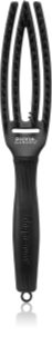 Olivia Garden Fingerbrush Boar & Nylon hajkefe nejlon- és vaddisznósörtékkel