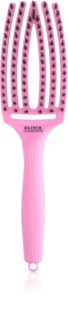 Olivia Garden Fingerbrush ThinkPink Boar & Nylon Pink Tokyo kartáč na vlasy 1 ks