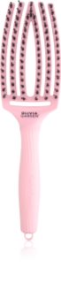 Olivia Garden Fingerbrush ThinkPink Boar & Nylon Jaipur Rose kartáč na vlasy 1 ks