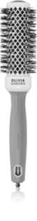 Olivia Garden Expert Shine Wavy Bristles White&Grey Haarbürste