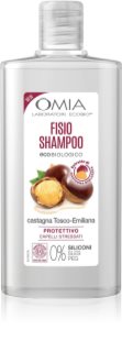 Omia Laboratories Castagna hellävarainen shampoo heikoille ja rasittuneille hiuksille 200 ml