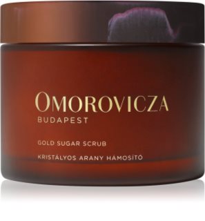 Omorovicza Gold Sugar Scrub scrub detergente delicato e nutriente allo zucchero 200 ml