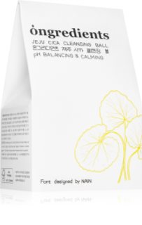 Ongredients Jeju Cica Cleansing Ball cleansing face soap with soothing effect 110 g