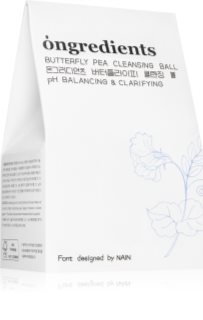 Ongredients Butterfly Pea Cleansing Ball tisztító szappan arcra antioxidáns hatású 110 g