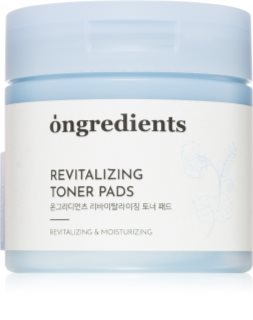 Ongredients Revitalizing Toner Pads toner pads with soothing effect 60 pc