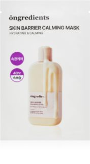 Ongredients Skin Barrier Calming Mask Rahustav näo lehtmask nahabarjääri tugevdamiseks 1 tk