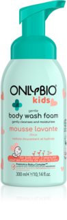 OnlyBio Kids Gentle spuma de curatare pentru copii de 3 ani 300 ml