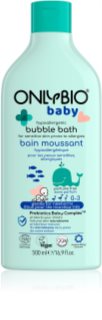 OnlyBio Baby Hypoallergenic spuma de baie pentru piele sensibila si alergica pentru nou-nascuti si copii 500 ml