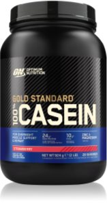 Optimum Nutrition Gold Standard Casein caséine saveur Strawberry 900 g