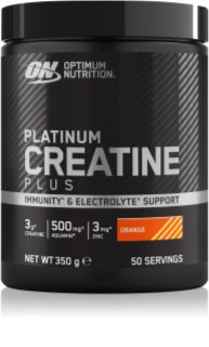 Optimum Nutrition Platinum Creatine Plus Präparat zur Förderung von Sportleistungen Geschmack Orange 350 g