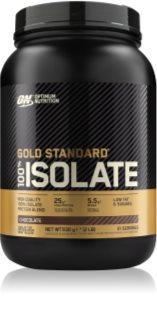 Optimum Nutrition Gold Standard Isolate isolat de lactosérum saveur Chocolate 930 g