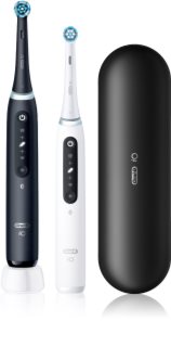Oral-B iO5 Electric Toothbrush with bag DUO Black & White 2 pc