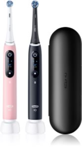 Oral-B iO6 Connected Coach elektromos fogkefe tokkal dupla csomagolás 2 db