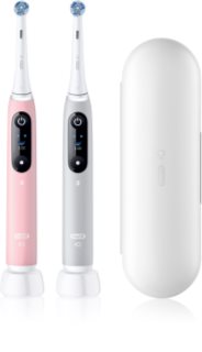 Oral-B iO6 Connected Coach elektromos fogkefe tokkal dupla csomagolás 2 db