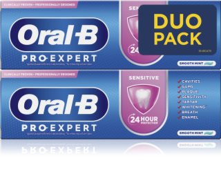 Oral-B Pro Expert Sensitive dentífrico para dentes sensíveis 2x75 ml