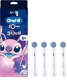 Oral-B iO Kids Disney Stitch Angel nadomestne glave za zobno ščetko za otroke 6 y+ 4 kos