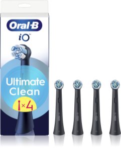 Oral B iO Ultimate Clean náhradní hlavice pro zubní kartáček Black 4 ks