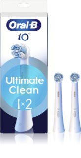 Oral-B iO Ultimate Clean cabeças de reposição para escova de dentes White 2 un.