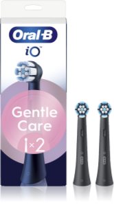 Oral-B iO Gentle Care Spare Heads for sensitive gums Black 2 pc